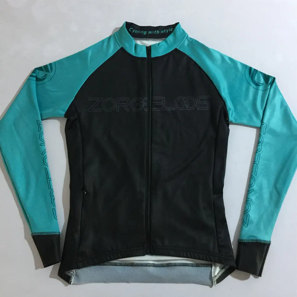 Зимняя одежда для велоспорта, термокуртка ZORGELOOS, Мужская одежда для велоспорта с длинным рукавом, Джерси, ropa de ciclismo, высокое качество, топ, Джерси - Цвет: winter jersey