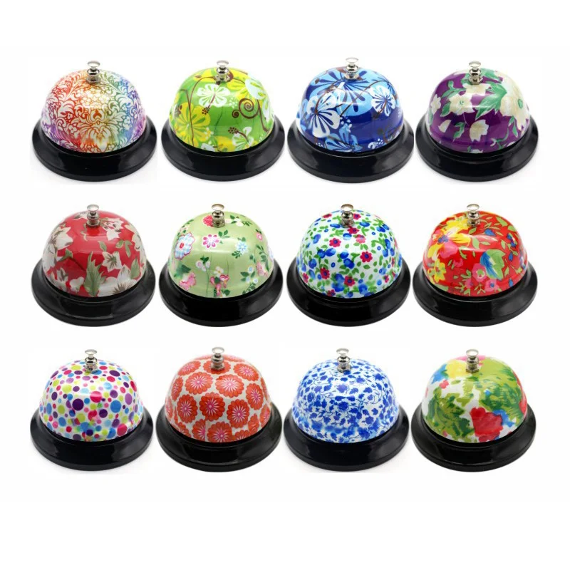 16 Kinds Colorful Bell Board Game Exquisite Printing Metal Bell For Club/Party/Friends/Family 85
