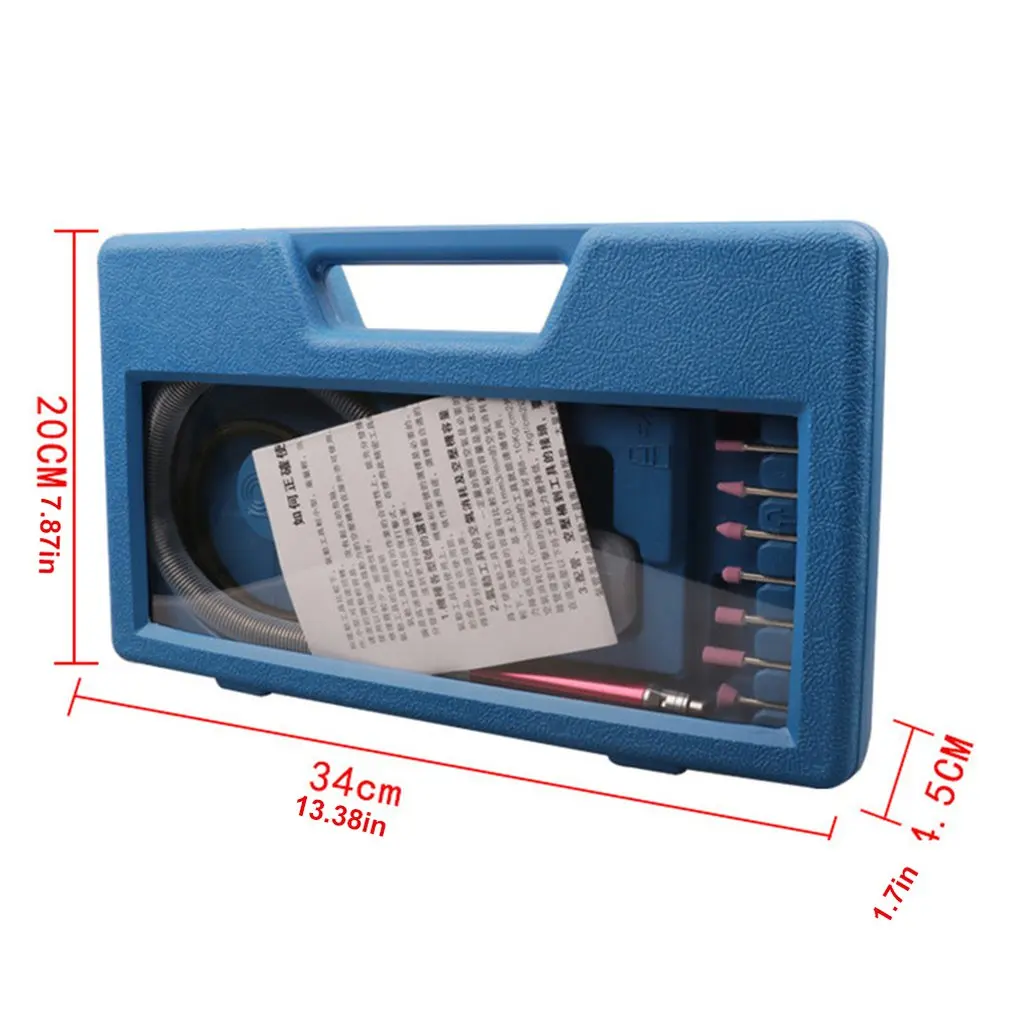 Микро пневматический ветрогенератор шлифовальный инструмент полировка резьба машина нарезка; фрезеровка многофункциональный набор инструментов