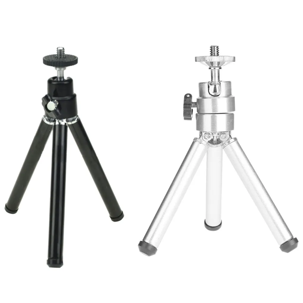 

new Mini Portable Flexible Tripod Desktop Adjustable 3 Section Stand Projector Camera Phone Holder