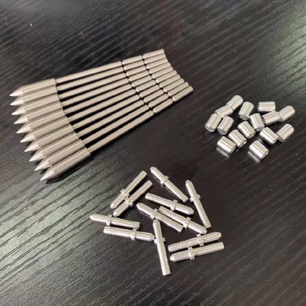 

12set Bullet Point + Nock Pin + Point Collars Protector + Arrow Nock + Arrow Vanes for ID3.2 Carbon Shaft