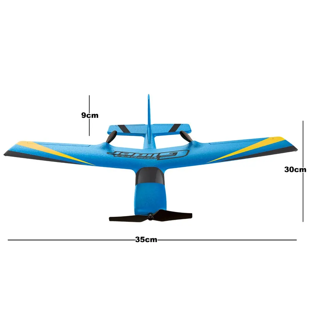 Z50 2,4G 2CH 350 мм микро размах крыльев дистанционное управление RC планер самолет фиксированное крыло EPP Дрон с гироскопом игрушки RTF для детей