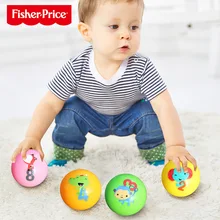 FISHER-PRICE детский мяч с цифрами, обучающий мяч для детей 3-6-12 месяцев