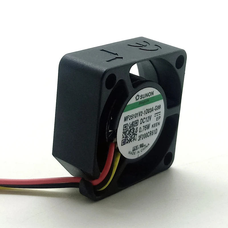 MF25101V2-1D03A-G99 25 мм мини микро Вентилятор охлаждения DC 12v для Sunon 25X25X10mm | Компьютеры и