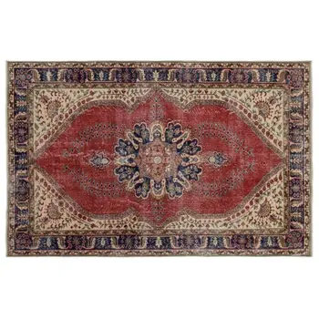 

Handmade Natural Vintage Turkish Area Rug 173x270 Cm-5'8''X8'10''