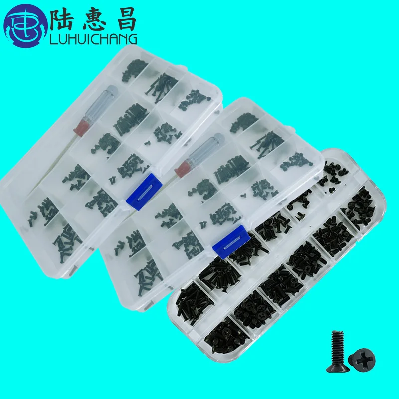 

M2.5 M3 M2 Laptop Screwdriver Set Micro Computer Case Assemble Repair Screws Kit Mini Digital Mechanical Electric Screw Set