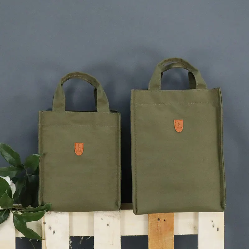 

Book Bag Simple Origional Oxford Cloth Rugged Carry Bag Simple Solid Color Carrying Clothes Luggage Storage WOMEN'S Bag