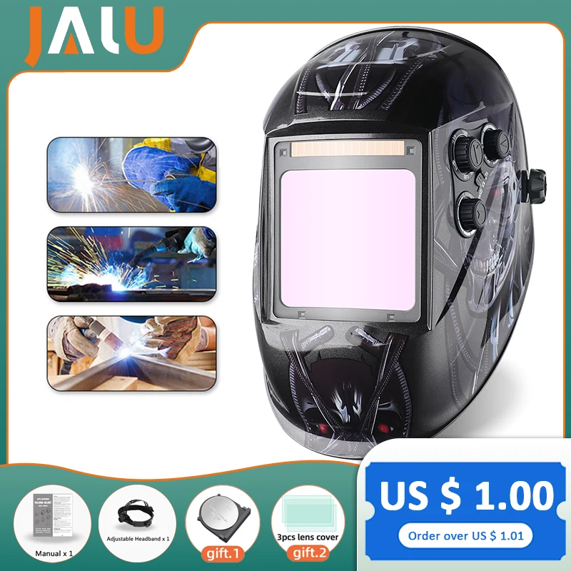 Delixi Auto Darkening Welding Mask Solar Powered Welding Glasses Delixi Auto Darkening Welding Mask Solar Powered Welding Glasses