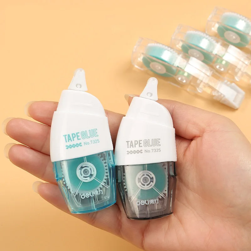 

6mm*8m Cute Transparent Glue Double-sided Tape Kawaii Decorative Adhesive Tape For Kids Scrapbooking DIY School Office Supplies