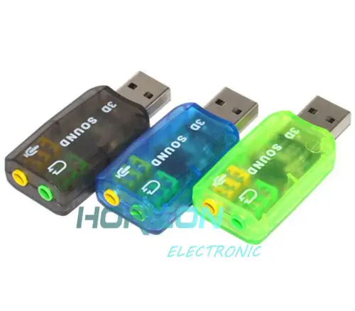 

CM108 Chipset USB 2.0 To 3D Audio Sound Card Adapter Virtual 5.1 Channel Track Amplifier For Microphone Headset