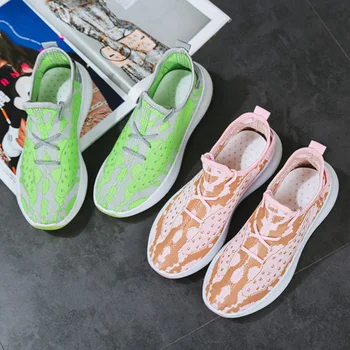 

Spring Summer Women Shoes Light Sneakers Fashion Breathable Mesh Casual Shoes Platform Sneakers For Women Sports Running Shoes