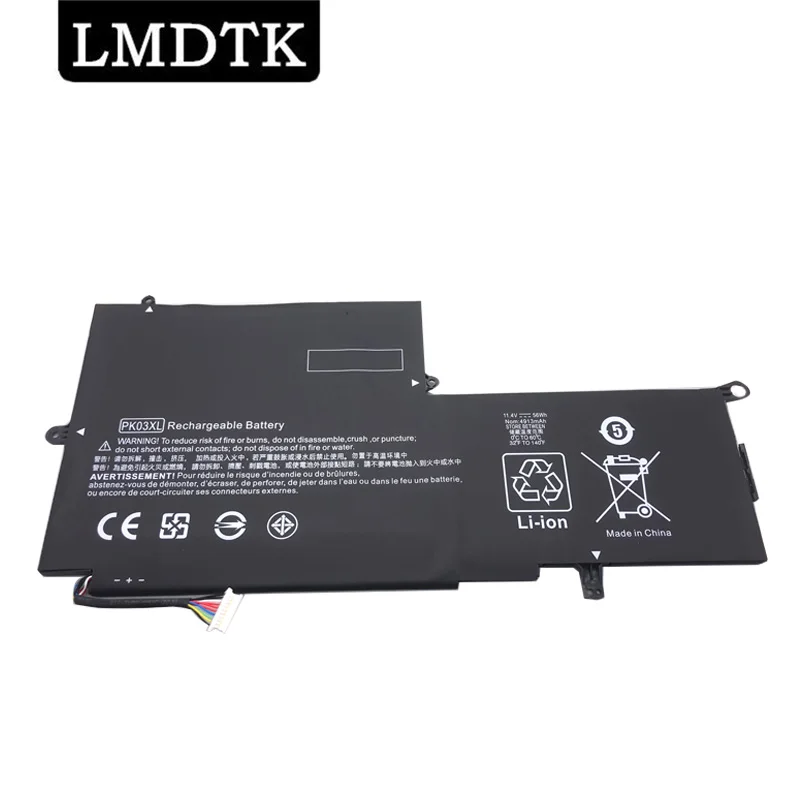 Аккумулятор LMDTK PK03XL для ноутбука HP Spectre Pro X360 13 G1 Series M2Q55PA M4Z17PA HSTNN-DB6S 6789116-005 11 4 в 56 Вт |