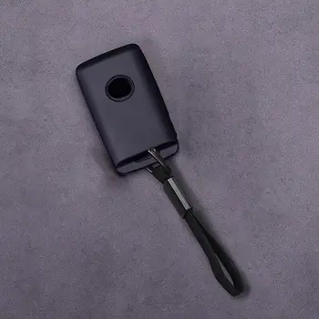 

Cover Key Case Ring Black Aluminum Alloy For 3 Sedan Hatchback 2019-20 Car
