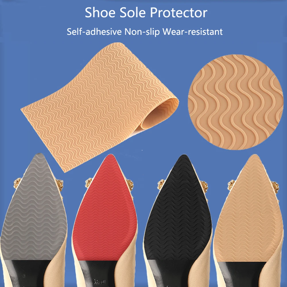UNIKSTEP 8-Piece Shoe Sole & Heel Repair Kit - Non-Skid Replacement Pads For Ultimate Shoe Protection | Buy Now With Express International Delivery