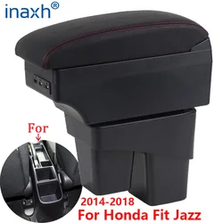 Reposabrazos para Honda Jazz 3, caja de almacenamiento de brazo, accesorios para coche, 2014 2020, 2015, 2016, 2017, 2018, 2019