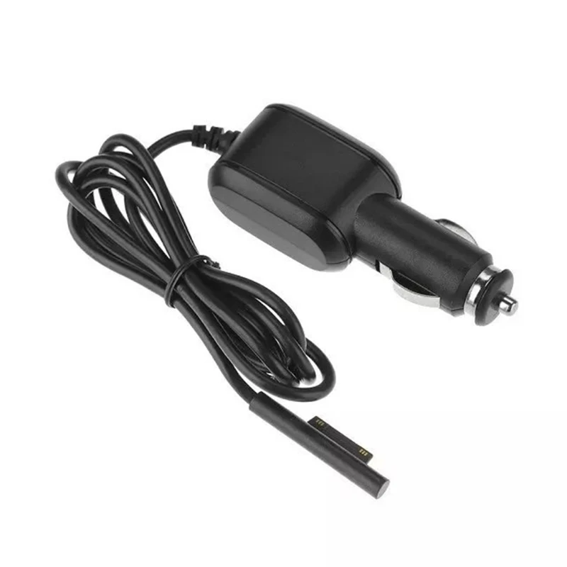 Power Adapter Car Charger for Surface Pro 7/6/5/4/3 DC 15V 3A