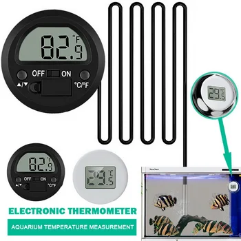 

Pet Thermometer, Round Hygrometer, LCD Digital Display, Temperature Humidity Monitor