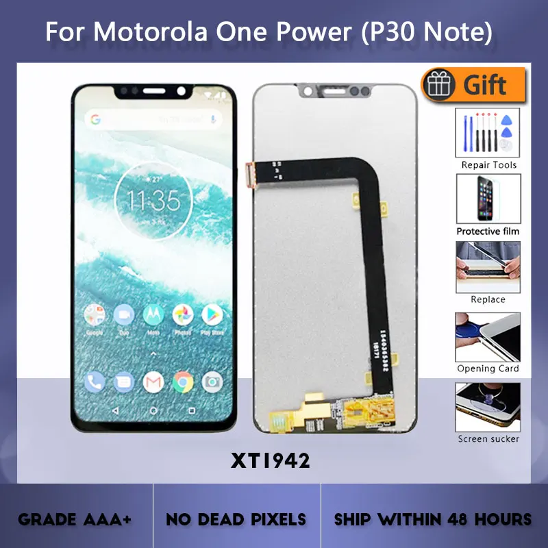 Motorola one power original display Clearance