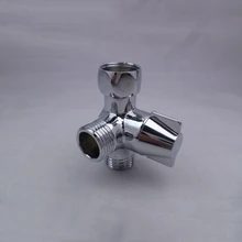 G1/2 латунный клапан сердечник твердый Т-адаптер для биде опрыскиватель душевой набор Shaffat струйный переключающий клапан хромированный душ водоотделитель