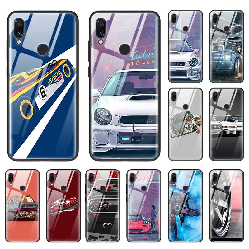 

Cool Vintage Sports Cars Case for Xiaomi Redmi Note 7 8T K20 K30 8A 6 8 Pro Mi A3 CC9 9T Note10 10 Tempered Glass Phone Coque Sa