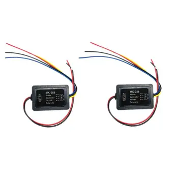 

Pair 3-step Sequential Flow Semi Dynamic Chase Flash Tail Light Module Boxes Car