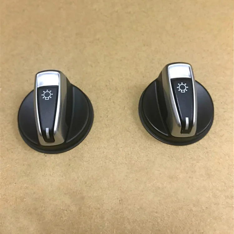 

1pcs Car Front Headlight Switch Rotation Button For BMW 1 E88 E82 3 E90 E91 X1 E84 318 320 325 330 car Accessories