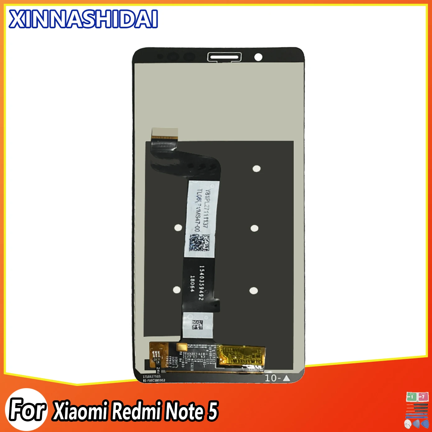 Новый ЖК-дисплей для Xiaomi Redmi Note 5 Pro с сенсорным экраном ЖК-дигитайзер запасные
