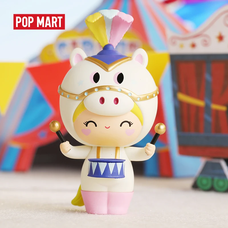 POPMART куклы Momiji Цирк серии игрушки фигурка подарок на день рождения Детская игрушка