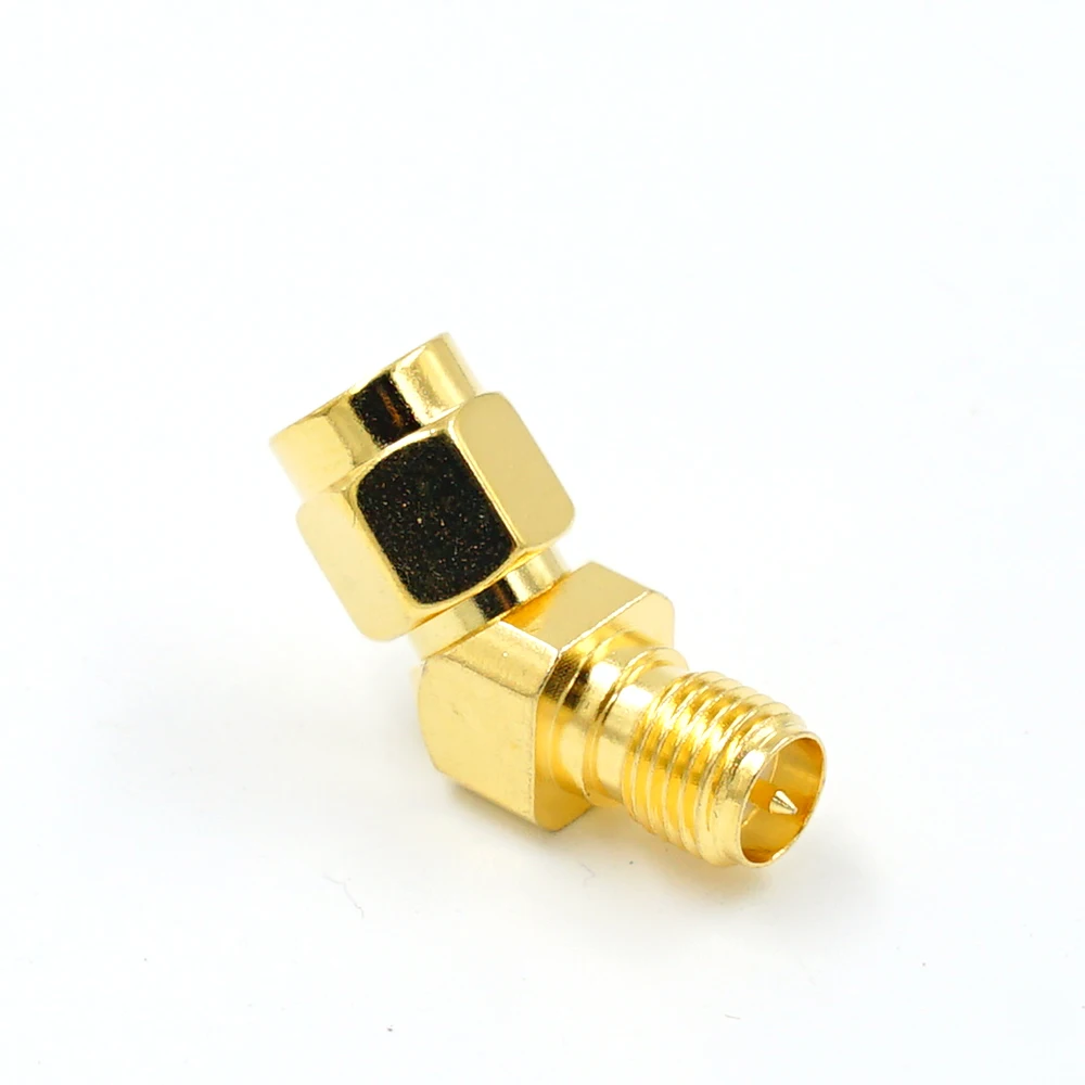 Adaptateur Antenne FPV SMA Mâle RP SMA Femelle Or Fatshark