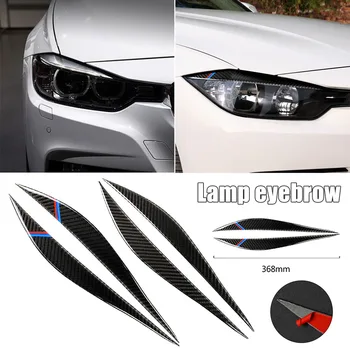 

Car Headlights Eyebrow Eyelids Carbon Fiber Interior for BMW F30 Auto Modification Parts Decor Car Styling