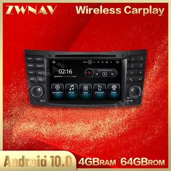 

For Benz E-W211 2002-2008 CLS W219 2004-2011 CLK W209 2005-2006 GPS Android 10.0 Screen Multimedia Player Radio Stereo Head Unit