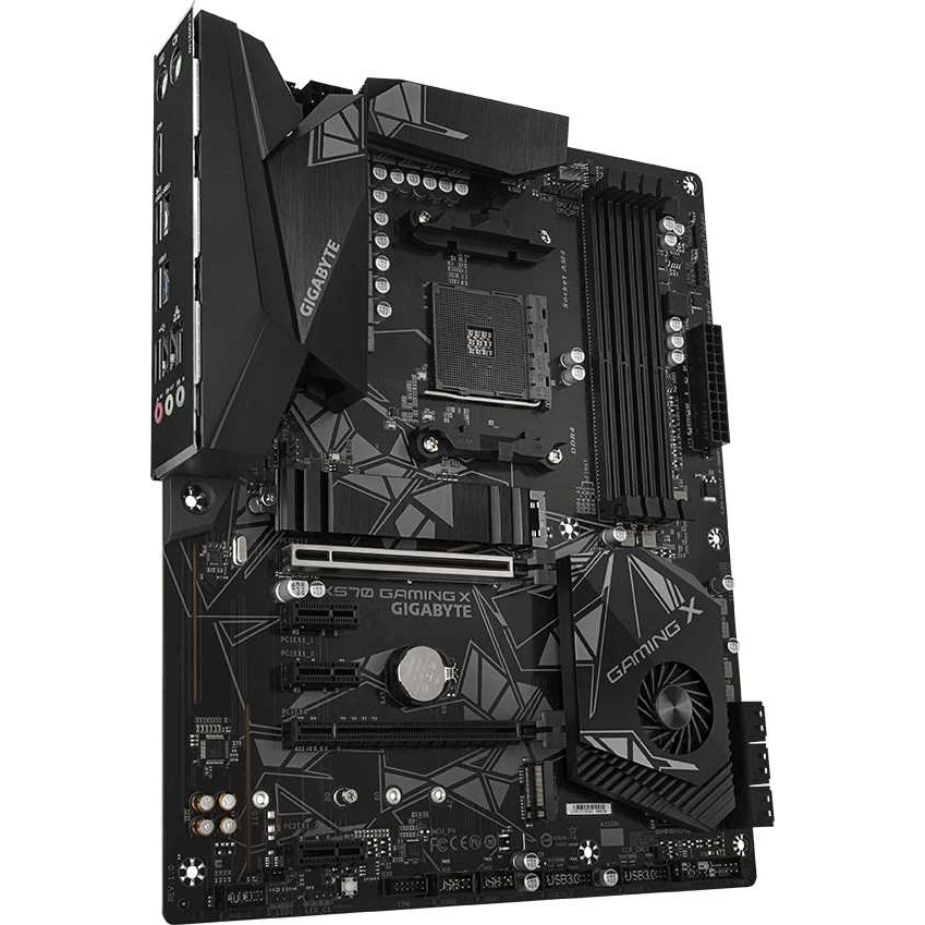 Материнская плата Gigabyte X570 GAMING X Soc-AM4 AMD X570 4xDDR4 ATX AC`97 8ch(7.1) GbLAN RAID+HDMI