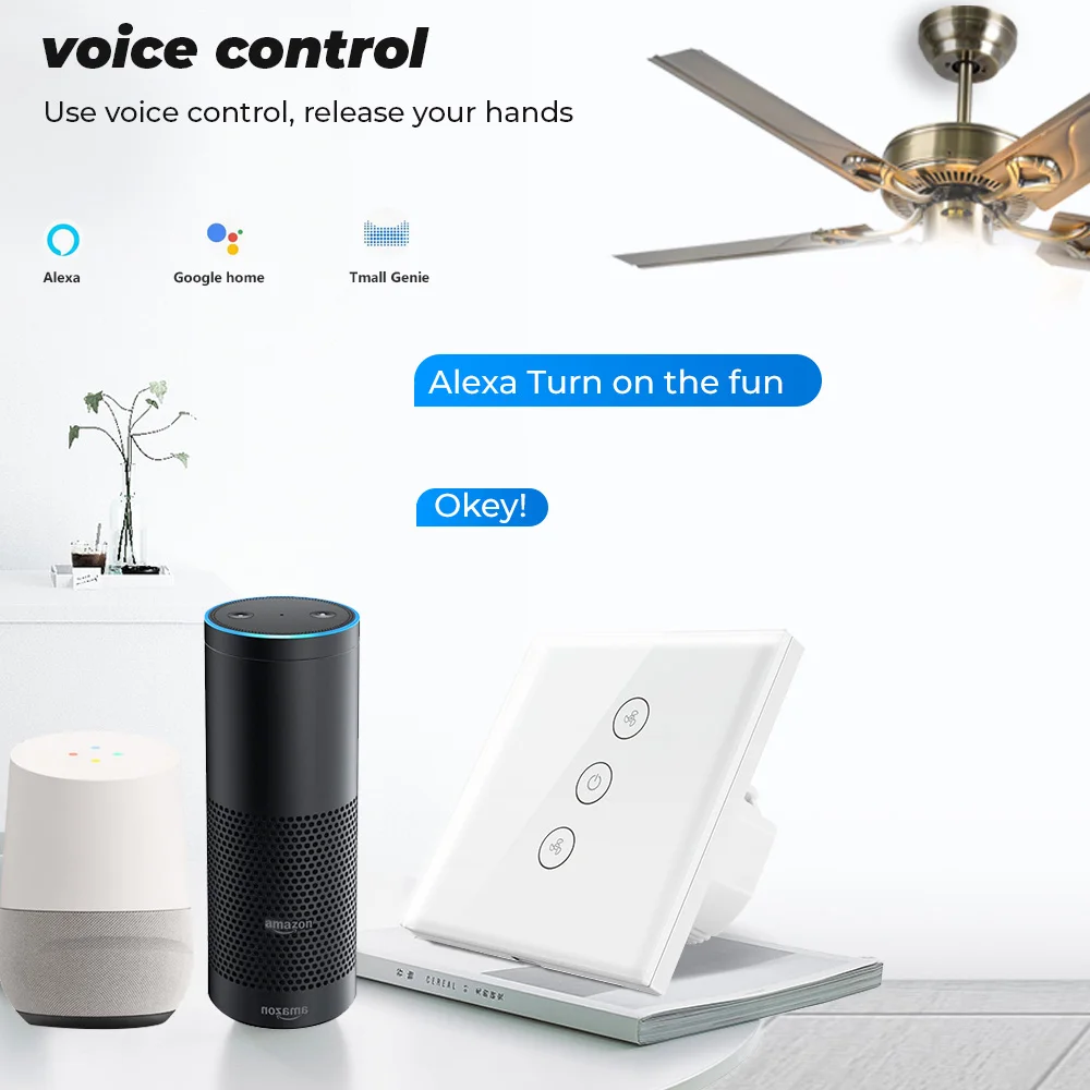 vidro controle de aplicativos trabalhar com alexa google home 02