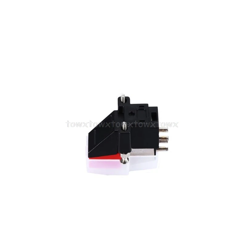 Phonograph Turntable Dual Moving Magnet Stereo Vinyl Record Player Stylus Needle D10 19 Dropship