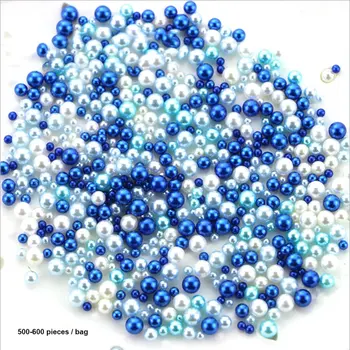 

2020Resin Imitation Pearl DIY Particles Accessories Slime Balls Small Tiny Foam Beads For Floam Filler For DIY Supplies