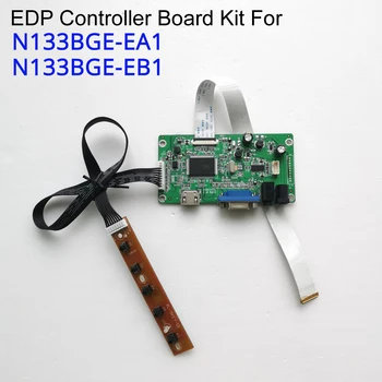 

For N133BGE-EA1 N133BGE-EB1 WLED EDP 30Pins notebook PC panel 13.3" 1366*768 HDMI+VGA display controller drive board DIY kit