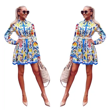 

Plage Pareo De Women's Beach Tunic Swimsuit Solid Cover Up Swimwear Saida Praia Women Stand Recommended Dress Belt Spot Print