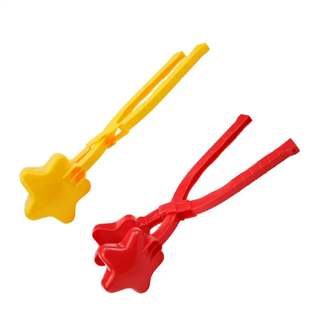 4x Snowball Maker Snow Scoop Clip Sand Clay Mold Tools Children's Outdoor 