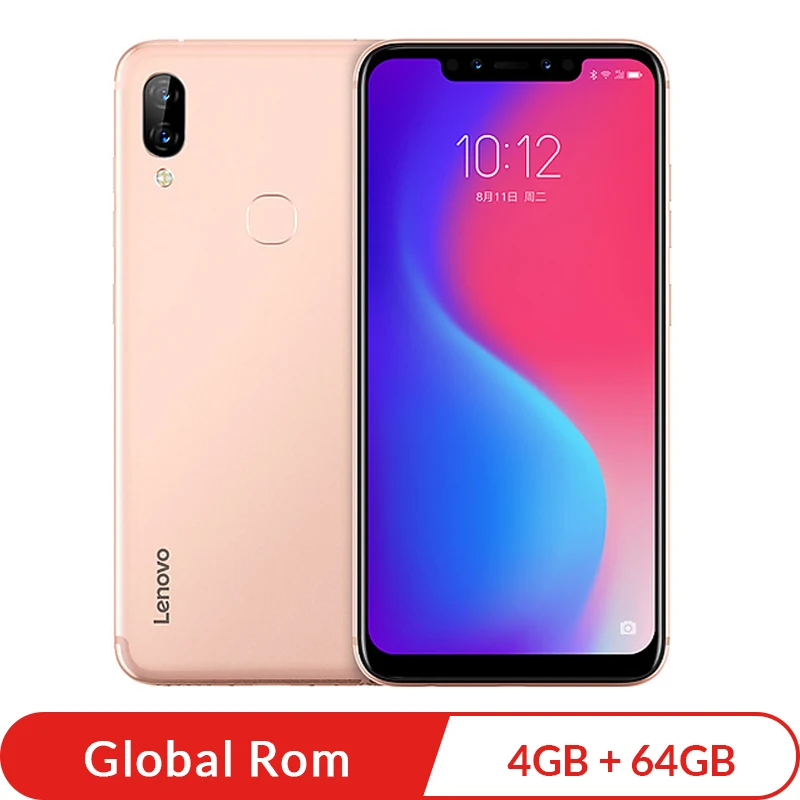 4GB 64GB Gold Lenovo S5 Pro GT L58091 Смартфон Snapdragon 660 Восьмиядерный экран 6,2 4G LTE Face ID 20MP двойная фронтальная камера Android 8 мобильный телефон - Цвет: 4GB 64GB Gold
