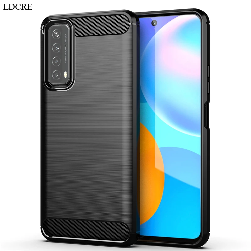 For Huawei P Smart 2021 Case Silicone Matter Soft Protective Case For Huawei P Smart 2021 Cover For Huawei P Smart 2021 Case