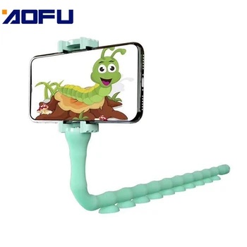 

Caterpillar Lazy Bracket Mobile Phone Holder Worm Flexible Phone Holder Worm Flexible Phone Suction Cup Stand For Home Wall