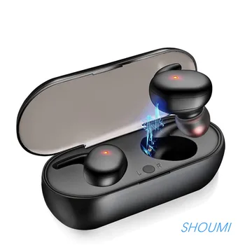 

TWS Wireless Earphones Waterproof Headsets Stereo in Earbud Sports Power Digital Display Bluetooth 5.0 Y30 for Xiaomi with Mic
