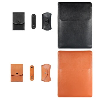

Laptop Bag 13 Inch Pu Waterproof Portable Universal Liner Bag Four-Piece Suit for Air/Pro/Retina/New Pro