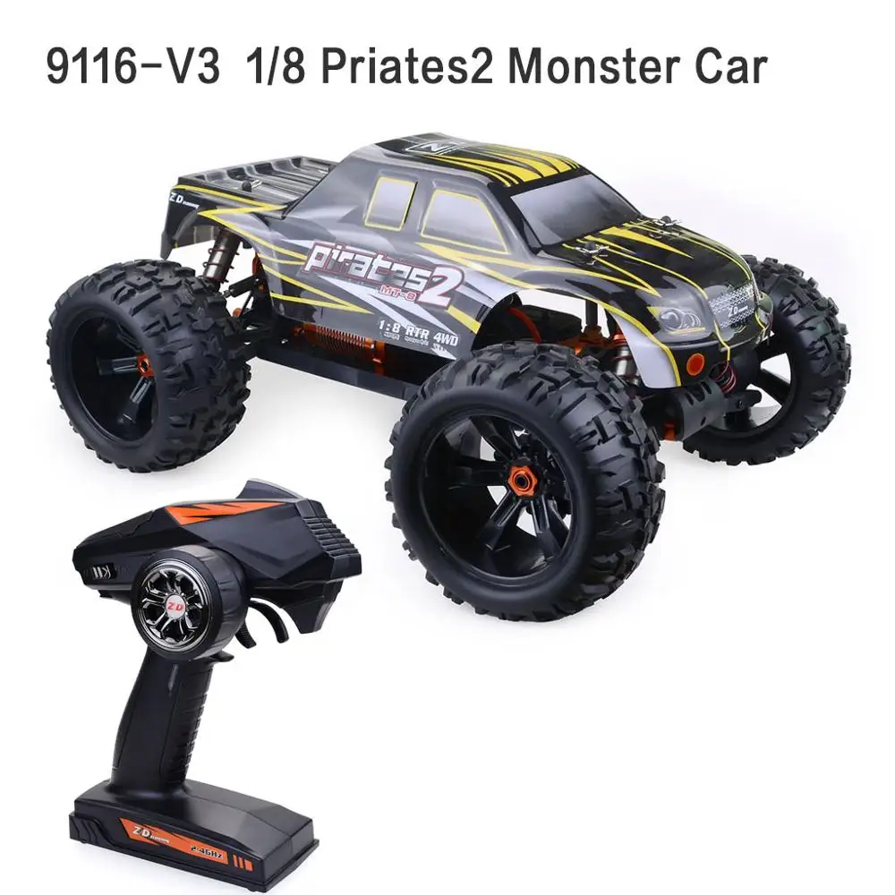 

Pirates2 9116-V3 ARRKIT 1/8 Full-scale Simulation Design 4WD Real 100km/h Racing Car Brushless Electric Monster Buggy Truck