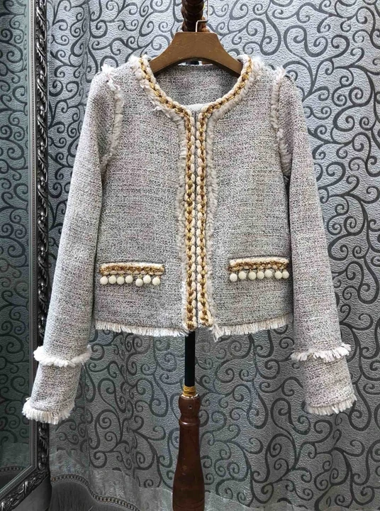 Ранняя осень Новая женская трикотажная короткая куртка 816