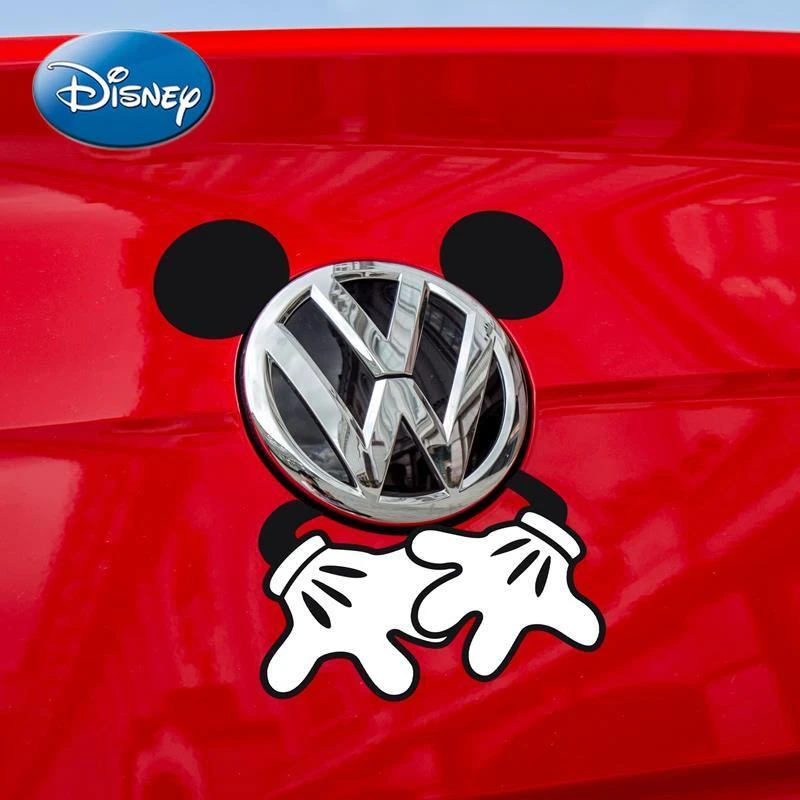 ディズニー ミッキーマウスとミニーの車の装飾ステッカー 車のステッカー 楽しい 楽しく シンプルな漫画 ウォール ステッカー Aliexpress