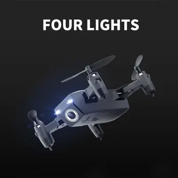

801 four-axis aircraft mini folding air pressure fixed without aerial photography Remote control four-axis drone remote control