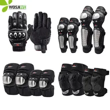 WOSAWE открытый спортивный коленный протектор из нержавеющей стали Защитные колодки набор передач Велоспорт мотоцикл сноуборд Защита наколенники