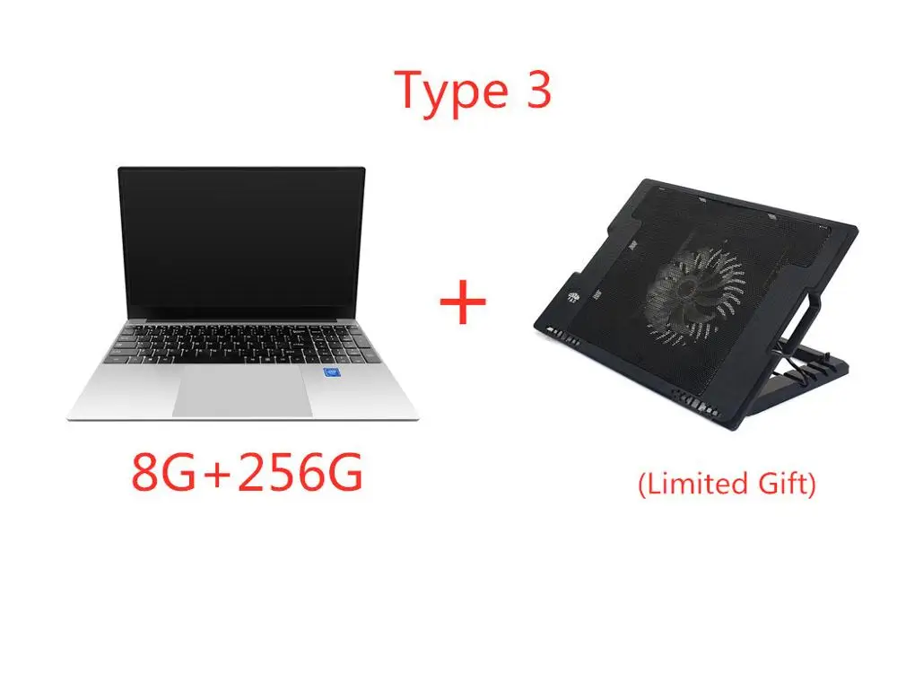 15,6 дюймов 8G ram 128G/256G/512G M.2 SSD ноутбук Intel J3160 четырехъядерный Windows 10 OS ультрабук HDMI 5G wifi - Цвет: 8G-256G Type 3