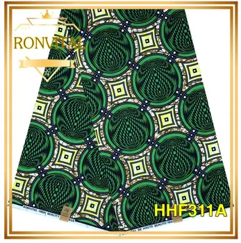 

LADY DRESS DIY WAX FABRIC RONVITAL SALE AFRICA PRINTING HIGH QUALITY 100% COTTON MATERIAL DIY FABRICS 6YARDS/LOT FREE SHIPPING